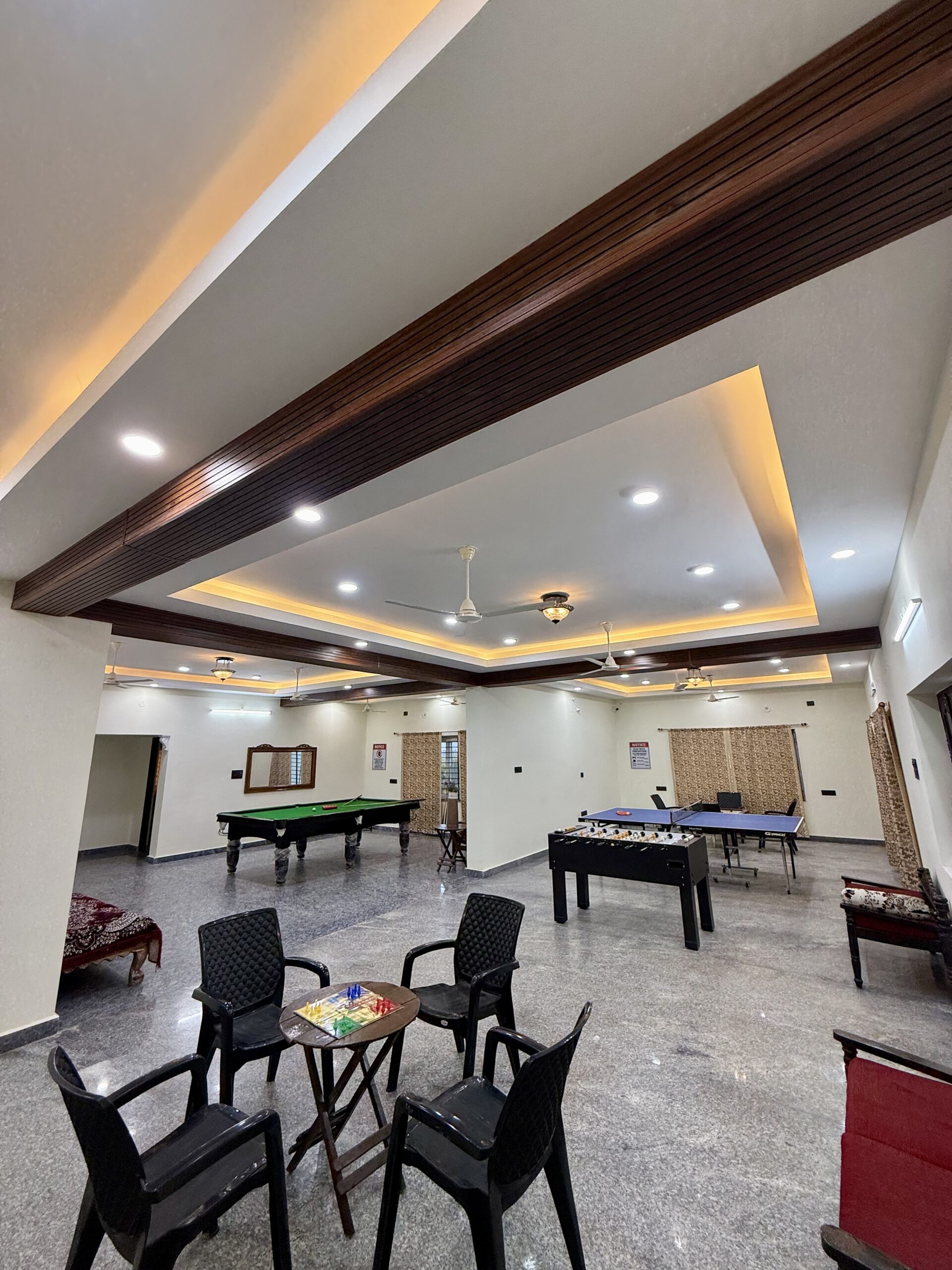 Indoor Games at MOUF FARM